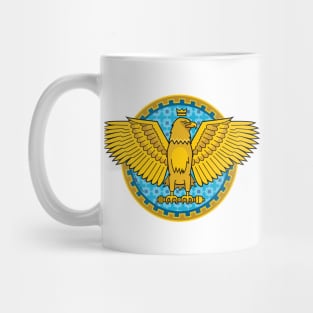 Imperial Gold Eagle Shield Mug